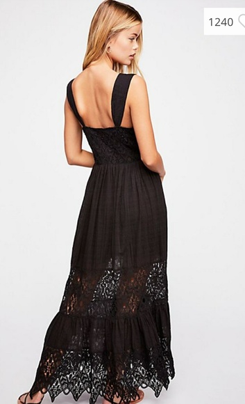NWT free people caught your eye maxi dress - Picture 3 of 5